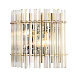 Бра с прозрачными вертикальными стеклянными трубками Gladia варинант исполнения - 2 | Loft Concept в Волгограде