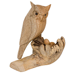 Статуэтка из дерева сова Animals of the World варинант исполнения - 1 | Loft Concept в Волгограде