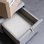 Консоль с зеркалом и  3-мя вращающимися ящиками Eloida варинант исполнения - 4 | Loft Concept в Волгограде