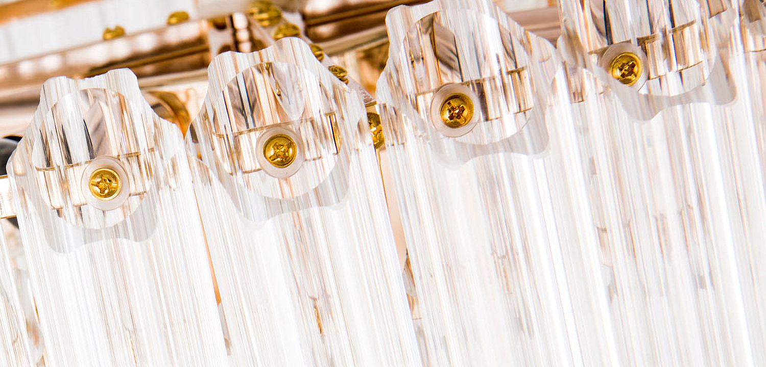 Люстра Hexagon Tube Light Crystal Chandelier Люстра Hexagon Tube Light Crystal Chandelier - Loft-Concept в Волгограде