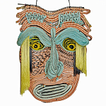 Арт-Объект из нитей Абстрактный портрет Joana Schneider  варинант исполнения - 2 | Loft Concept в Волгограде