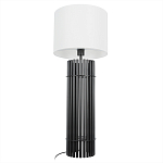 Настольная лампа с металлиеским черным трубчатым основанием Fulgurite варинант исполнения - 3 | Loft Concept в Волгограде