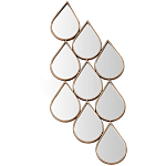 Настенное зеркало в виде капель Drops Mirror варинант исполнения - 1 | Loft Concept в Волгограде