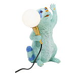 Настольная лампа для детской Голубой Енот  варинант исполнения - 1 | Loft Concept в Волгограде