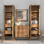 Комод из массива дуба с 3-мя ящиками Tasteful Furniture варинант исполнения - 2 | Loft Concept в Волгограде