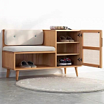 Комод с мягким  сиденьем и нишей для хранения обуви Manual Dresser варинант исполнения - 1 | Loft Concept в Волгограде