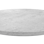 Стол обеденный с круглой светло-серой столешницей Harris Collection варинант исполнения - 3 | Loft Concept в Волгограде