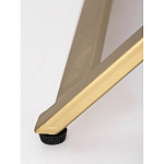 Приставной столик с выдвижным ящиком  White Table Carved Pattern варинант исполнения - 6 | Loft Concept в Волгограде