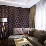 Гипсовая 3D Панель M-102 варинант исполнения - 1 | Loft Concept в Волгограде