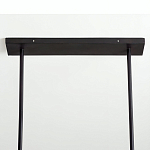 Люстра линейная прямоугольная с подвесками из натурального перламутра Nacre варинант исполнения - 4 | Loft Concept в Волгограде