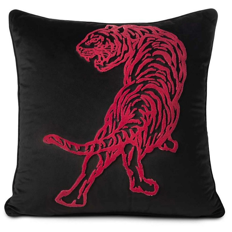 Подушка Pillow Fera Left Черный Золотой Розовый Подушка Pillow Fera Left Черный Золотой Розовый в Волгограде | Loft Concept