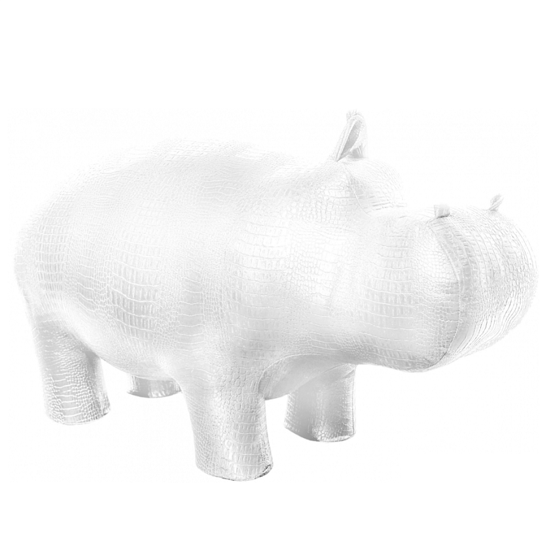 Пуф Бегемот Poof Hippo white Белый Пуф Бегемот Poof Hippo white Белый в Волгограде | Loft Concept
