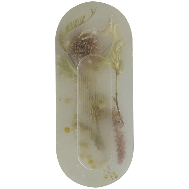 Подставка под благовония из эпоксидной смолы с цветами белая Epoxy Resin Flowers Incense Oval Stand White Белый Подставка под благовония из эпоксидной смолы с цветами белая Epoxy Resin Flowers Incense Oval Stand White Белый в Волгограде | Loft Concept