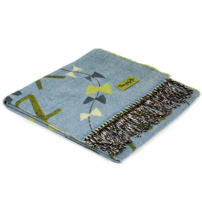 Плед ALP 2 Marzotto Серо-голубой в Волгограде | Loft Concept 