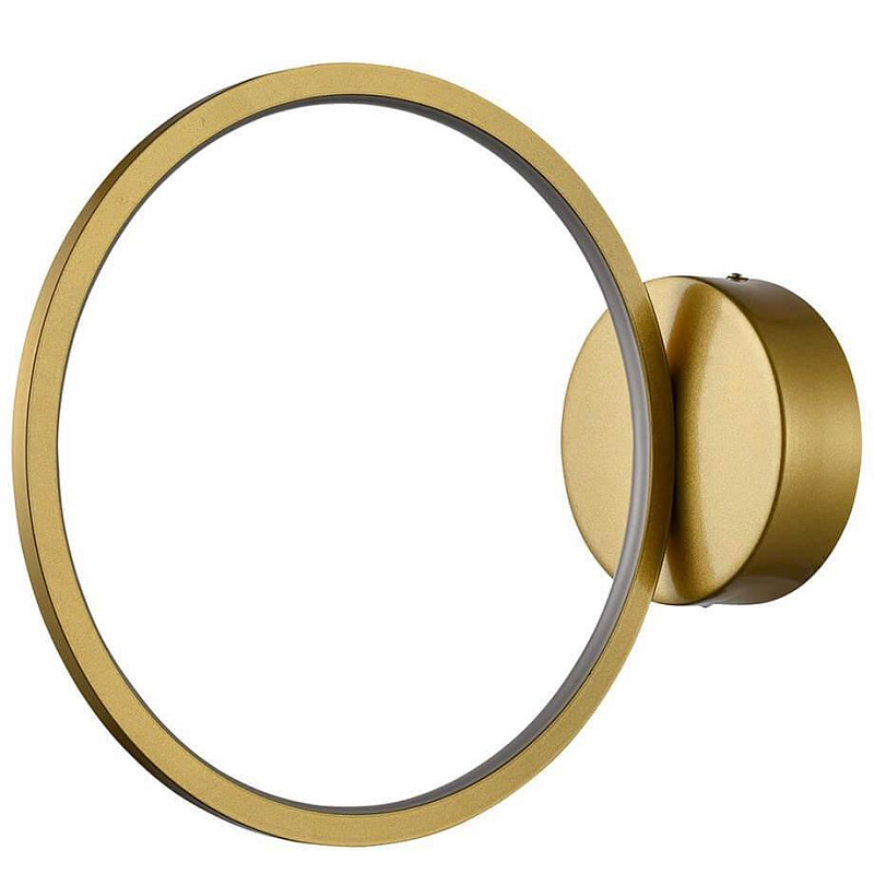 Бра Luminous Ring Gold Bra Золотой Бра Luminous Ring Gold Bra Золотой в Волгограде | Loft Concept