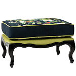 Банкетка из натурального бука с изображением птиц и цветов Blooming Birds варинант исполнения - 1 | Loft Concept в Волгограде