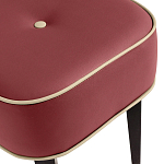 Квадратный мягкий пуф на черных ножках Winton Pouf Square варинант исполнения - 14 | Loft Concept в Волгограде