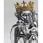 Статуэтка обезьяна в короне серебряная Golden Monkey варинант исполнения - 1 | Loft Concept в Волгограде