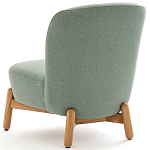 Кресло на деревянных ножках Olguin Green Chair варинант исполнения - 4 | Loft Concept в Волгограде