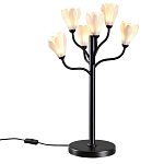 Настольная лампа с ветвями и белыми фарфоровыми цветами Floralis варинант исполнения - 3 | Loft Concept в Волгограде