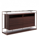 Дизайнерский комод в металлическом каркасе Valerian варинант исполнения - 1 | Loft Concept в Волгограде