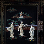 Комод в китайском стиле Chinese Black Chest of Drawers Нидерланды варинант исполнения - 2 | Loft Concept в Волгограде