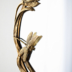 Настенное зеркало в бронзовой раме Eden Garden варинант исполнения - 2 | Loft Concept в Волгограде