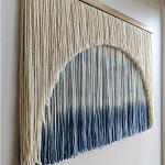 Панно дизайнерское из нитей Quiet Sea варинант исполнения - 2 | Loft Concept в Волгограде