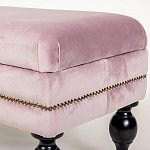 Мягкая банкетка с зоной для хранения Casket Dusty Rose варинант исполнения - 4 | Loft Concept в Волгограде