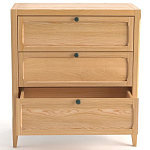 Комод с 3-мя ящиками светлый дуб Silva Oak Chest of Drawers варинант исполнения - 3 | Loft Concept в Волгограде