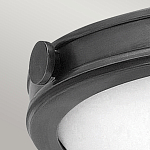 Потолочный светильник в форме неглубокой чаши с белым плафоном Hinkley варинант исполнения - 3 | Loft Concept в Волгограде