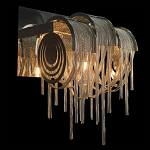 Бра с перфорированными металлическими дугами и цепочками 22 см Atlantis Chain варинант исполнения - 8 | Loft Concept в Волгограде