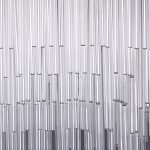 Люстра круглая с прозрачными стеклянными трубками Nembus варинант исполнения - 3 | Loft Concept в Волгограде