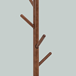 Напольная вешалка из массива бука Branches Hangers Dark варинант исполнения - 3 | Loft Concept в Волгограде