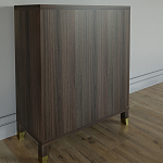 Комод Elsa Dreams Walnut Двухстворчатый  варинант исполнения - 7 | Loft Concept в Волгограде