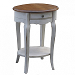 Тумба прикроватная овальная с ящиком Interiors Romance варинант исполнения - 1 | Loft Concept в Волгограде