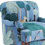 Дизайнерское классической формы на колесиках Trumann Armchair варинант исполнения - 3 | Loft Concept в Волгограде