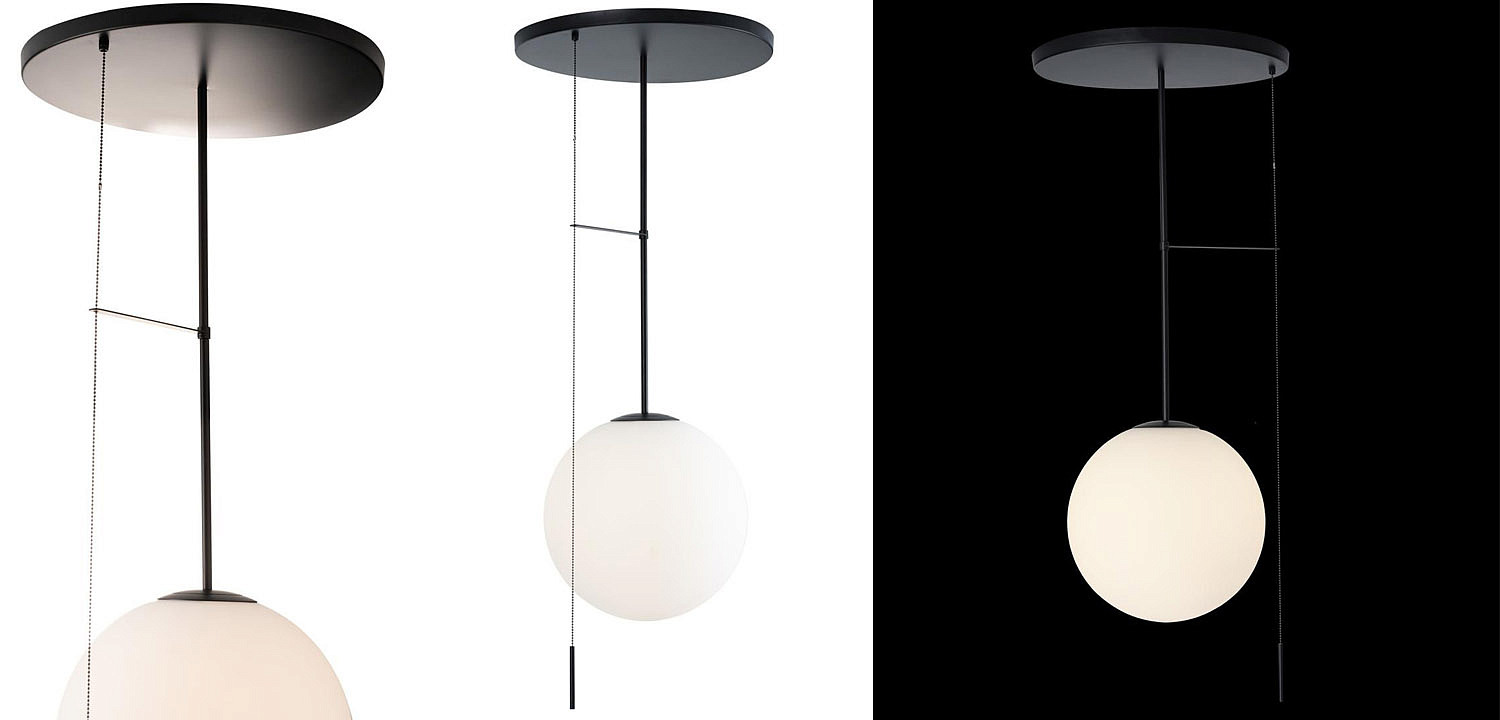Потолочный светильник Alston black 45 Потолочный светильник Alston black 45 - Loft-Concept в Волгограде