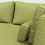 Мебельная ткань Шенилл светло-зеленый цвет 142 см T4-51 варинант исполнения - 12 | Loft Concept в Волгограде