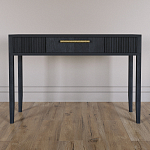 Элегантная Консоль Primo с выдвижным ящиком Черный дуб варинант исполнения - 1 | Loft Concept в Волгограде