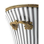 Кашпо Black white stripe варинант исполнения - 5 | Loft Concept в Волгограде