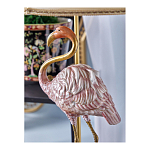Настольная лампа с абажуром Розовый Фламинго Porcelain Flamingo Lamp варинант исполнения - 3 | Loft Concept в Волгограде
