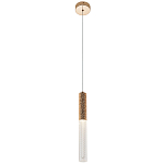 Подвесной светильник Dew Drops Tube Gold Hanging Lamp варинант исполнения - 3 | Loft Concept в Волгограде