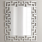 Зеркало прямоугольное в зеркальной раме Intersection варинант исполнения - 1 | Loft Concept в Волгограде