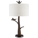 Настольная лампа с корпусом в виде ствола дерева с насекомым Twiglly варинант исполнения - 4 | Loft Concept в Волгограде