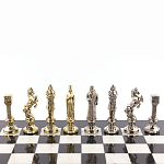 Шахматы Ренессанс с доской из натурального мрамора Decorative Thematic Chess варинант исполнения - 2 | Loft Concept в Волгограде