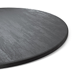 Стол обеденный с круглой столешницей черного цвета Harris Collection варинант исполнения - 3 | Loft Concept в Волгограде