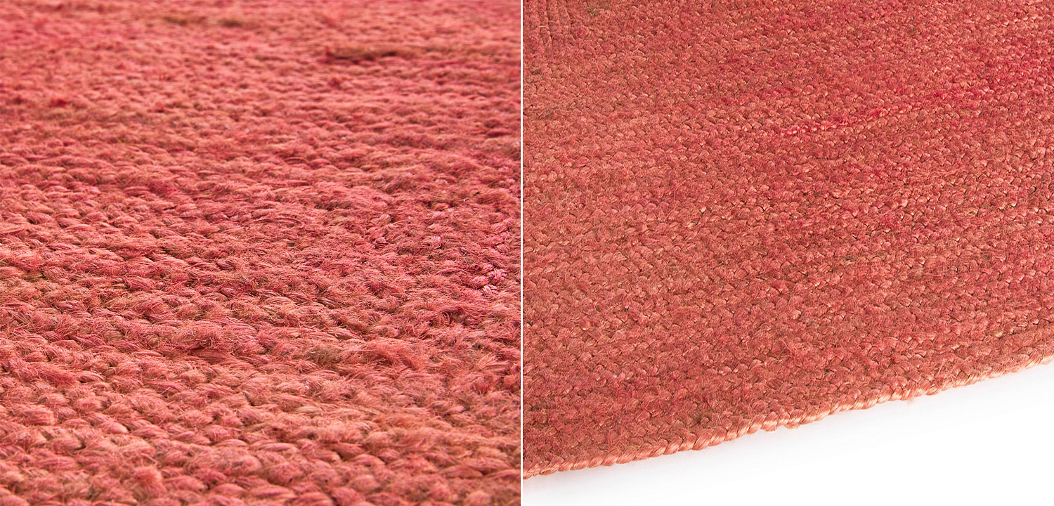 Ковер Rectangular Carpet red 100% джут Ковер Rectangular Carpet red 100% джут - Loft-Concept в Волгограде