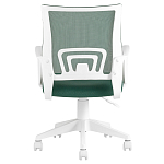 Офисное кресло с основанием из белого пластика Desk chairs Green варинант исполнения - 4 | Loft Concept в Волгограде