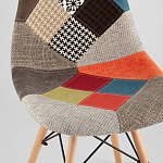 Стул с обивкой в технике пэчворк DSW варинант исполнения - 7 | Loft Concept в Волгограде